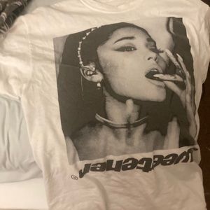Ariana Grande sweetener tour shirt Short sleeve long shirt